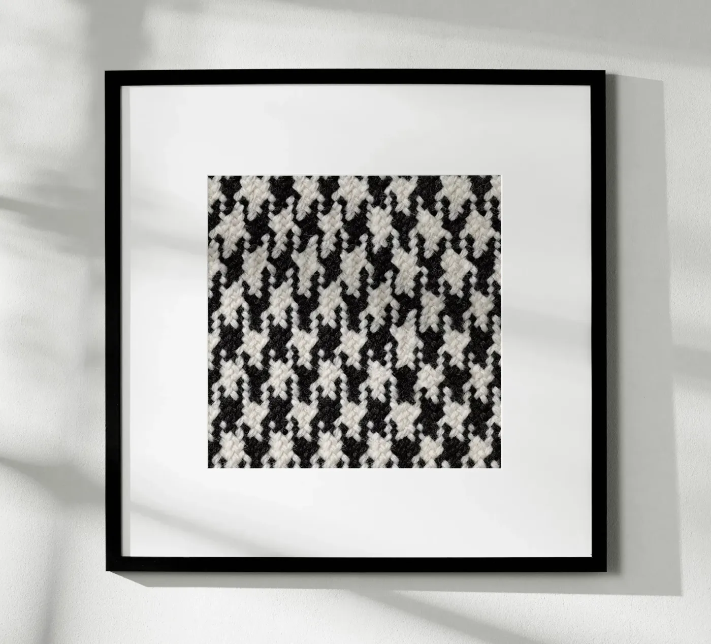 Houndstooth Pattern Poster von Curious Collections by Marielle Leenders