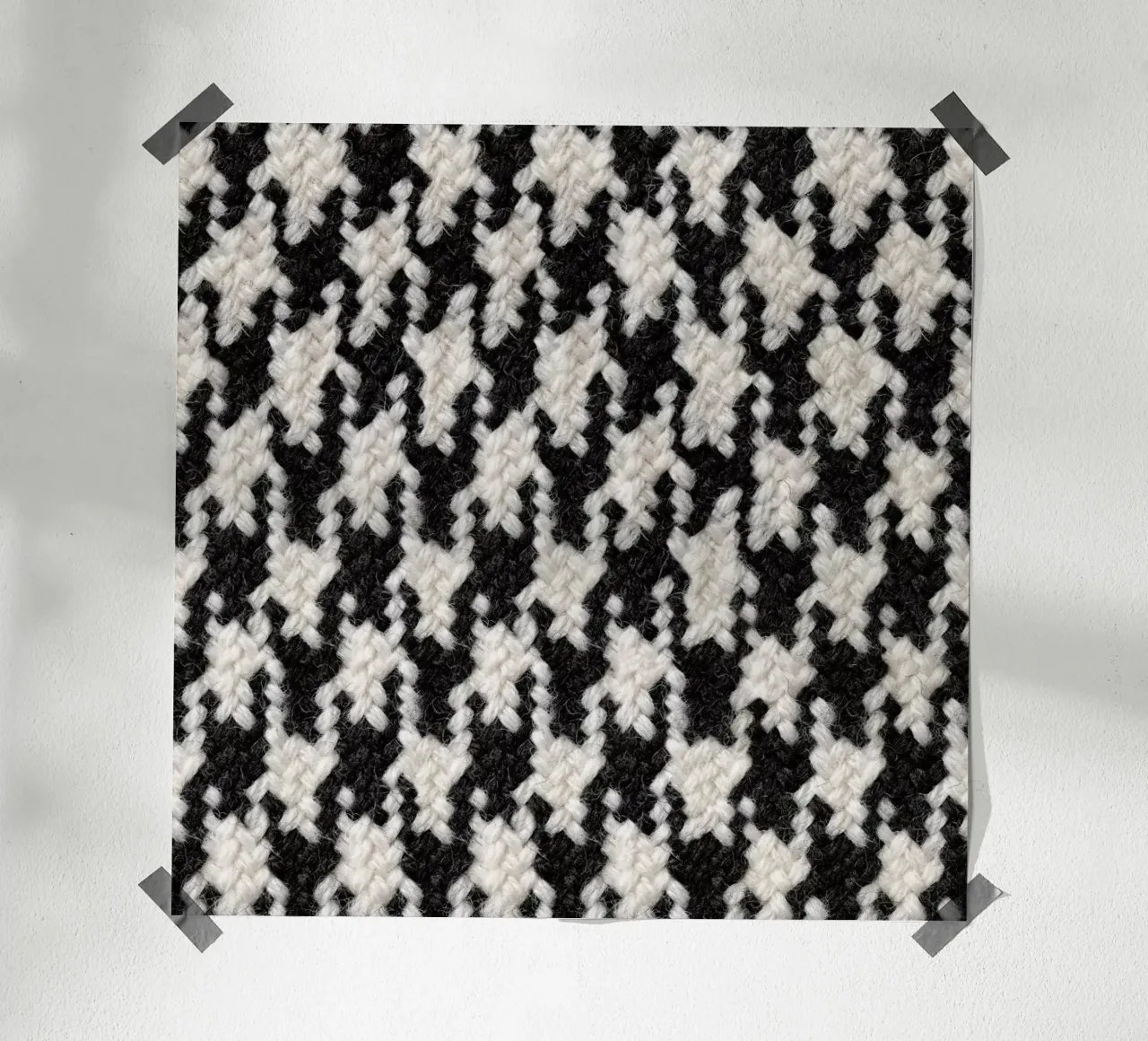 Houndstooth Pattern hahnemühle van Curious Collections by Marielle Leenders