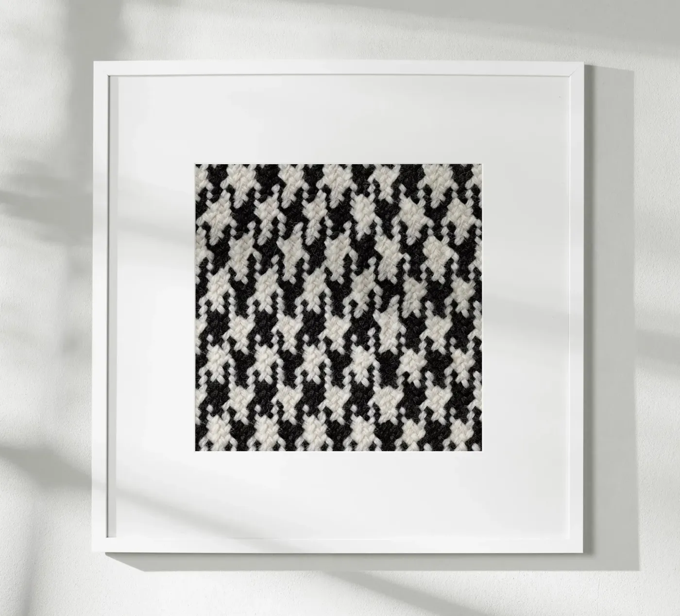 Houndstooth Pattern Poster von Curious Collections by Marielle Leenders