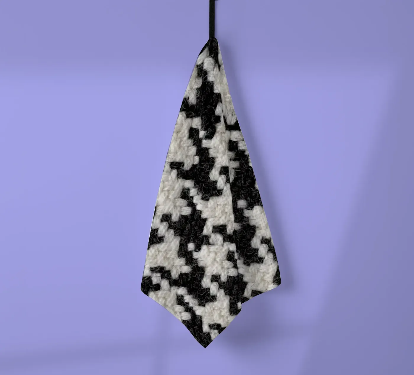 Houndstooth Pattern theedoek van Curious Collections by Marielle Leenders