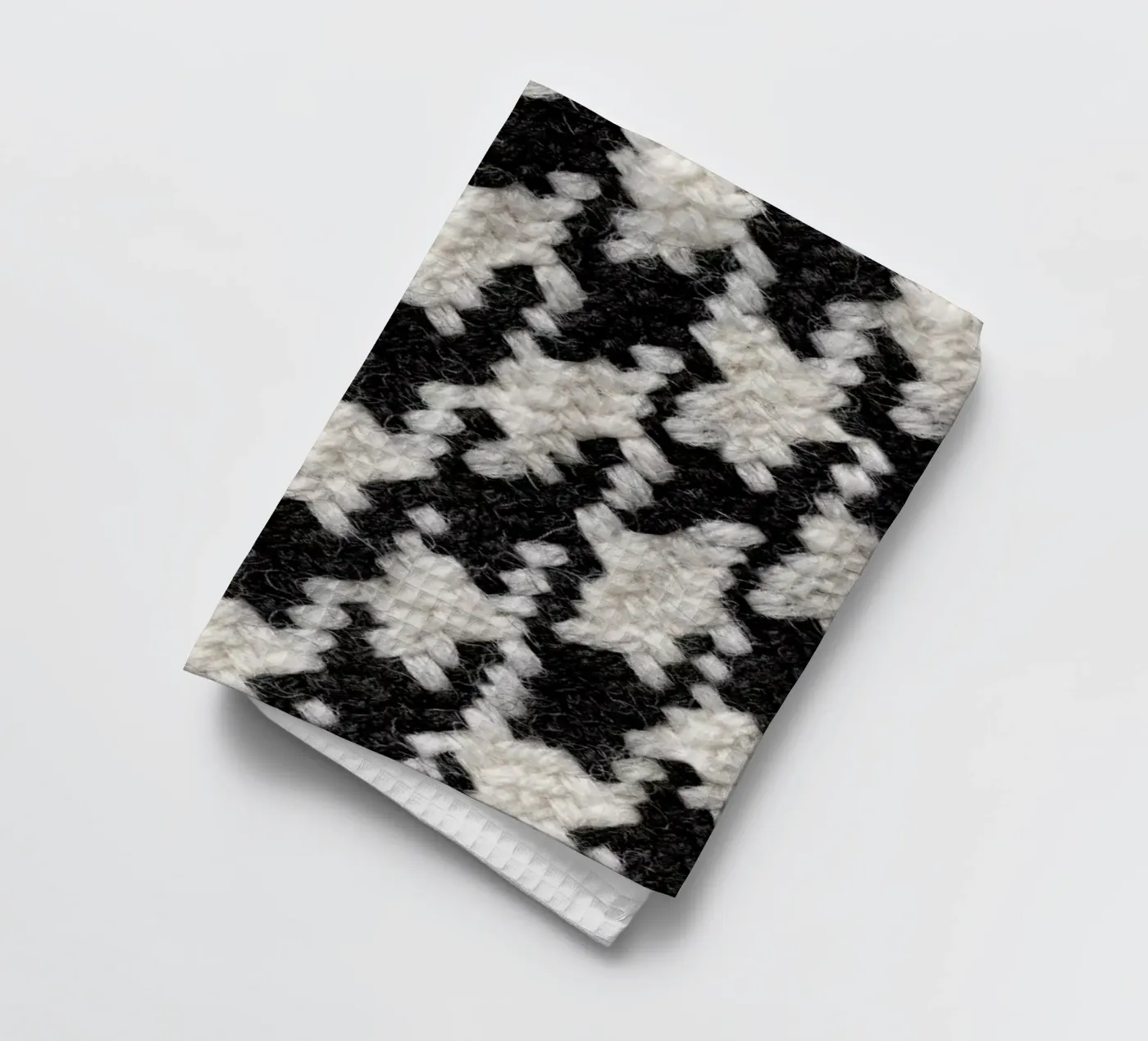 Houndstooth Pattern theedoek van Curious Collections by Marielle Leenders