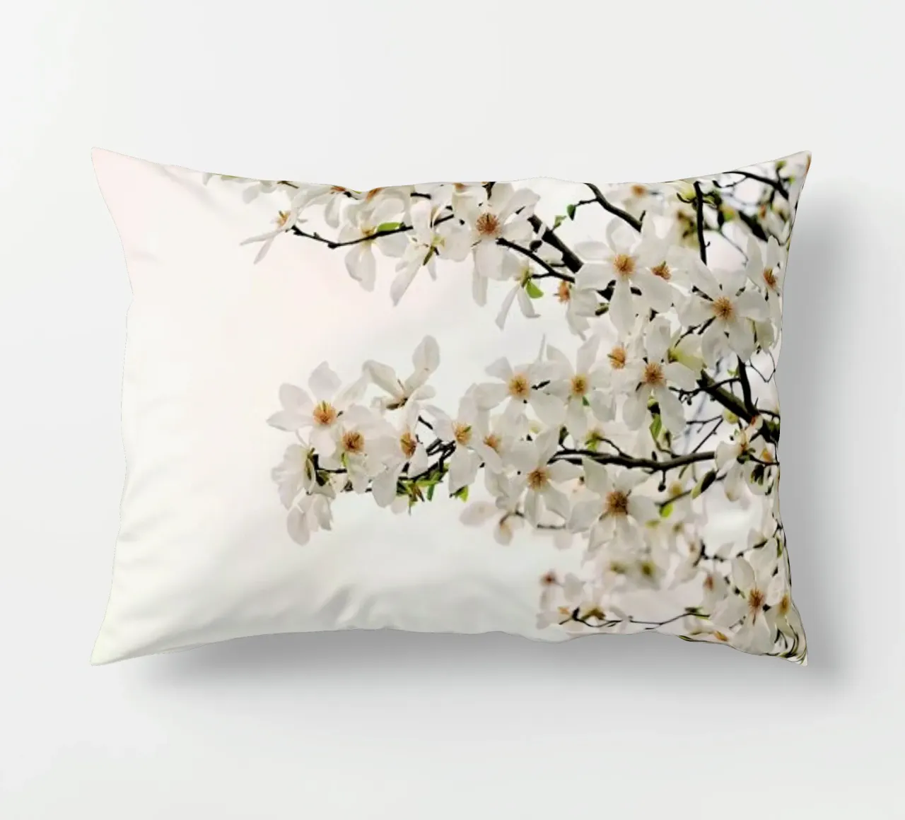 Magnolia White cuscino da Curious Collections by Marielle Leenders