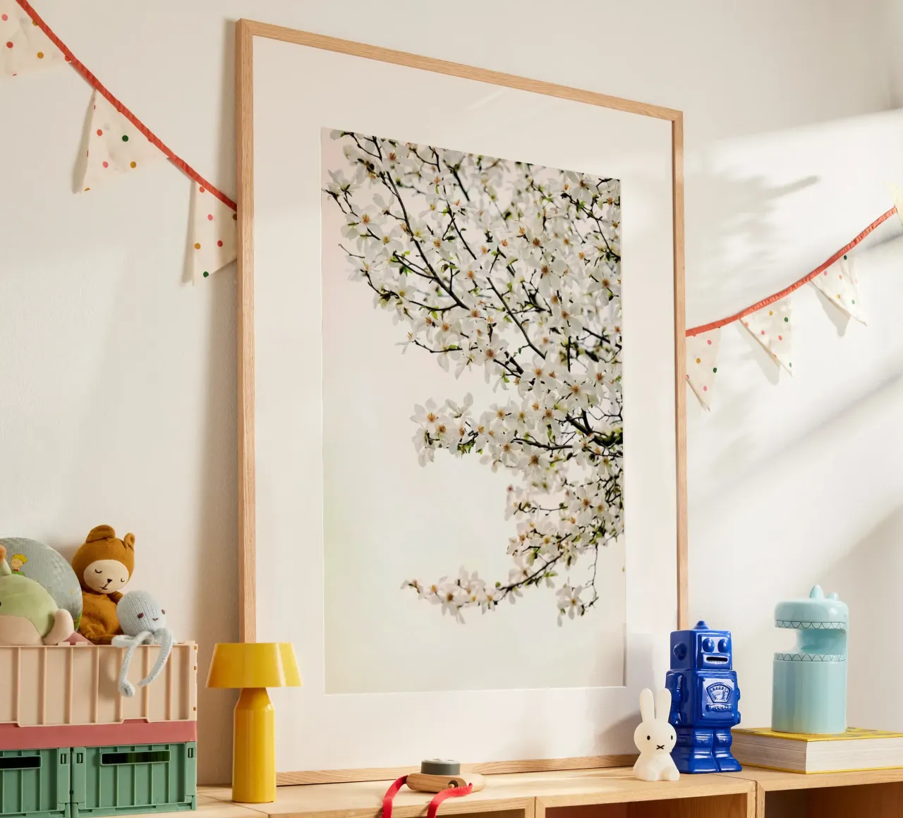 Magnolia White hahnemühle by Curious Collections by Marielle Leenders