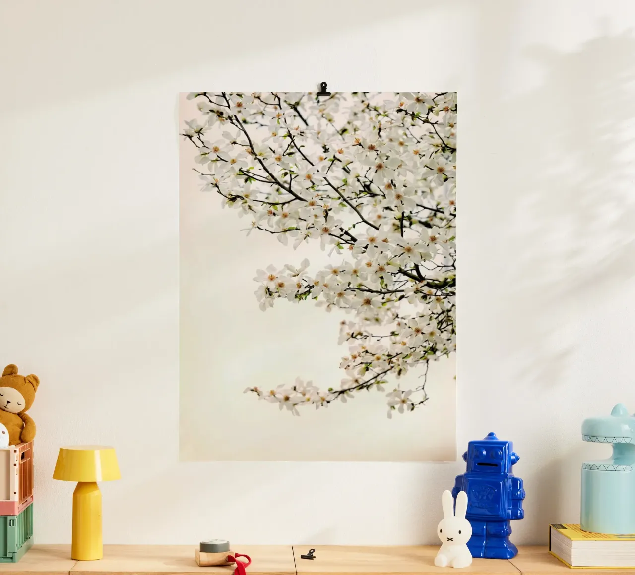 Magnolia White hahnemühle by Curious Collections by Marielle Leenders