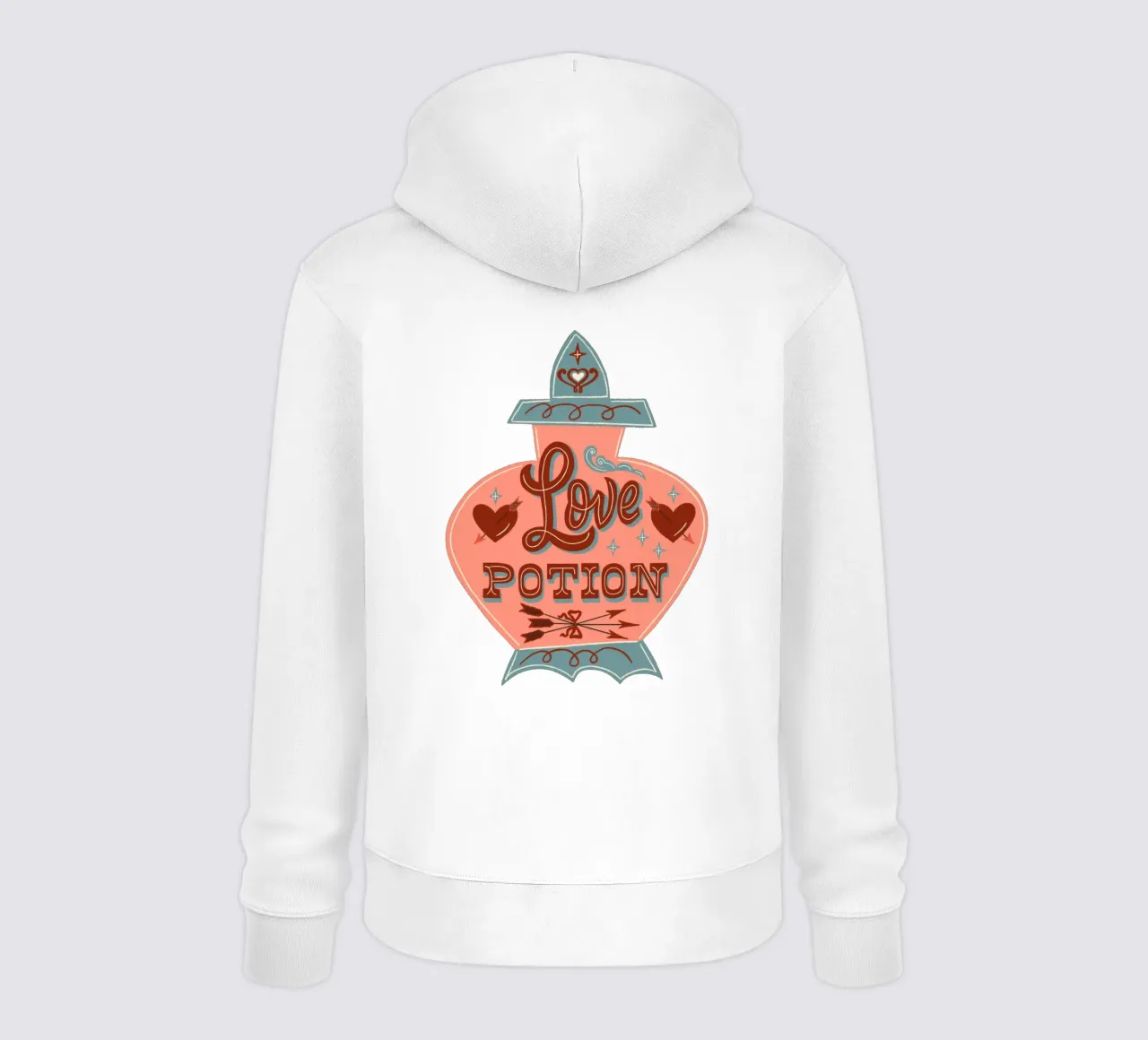 Hochzeit Liebeszitate Zaubertrank Fantasy-Fan felpa con cappuccio da incomeforcreatives