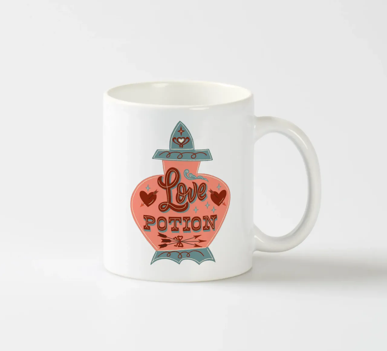 Hochzeit Liebeszitate Zaubertrank Fantasy-Fan ceramic mug by incomeforcreatives