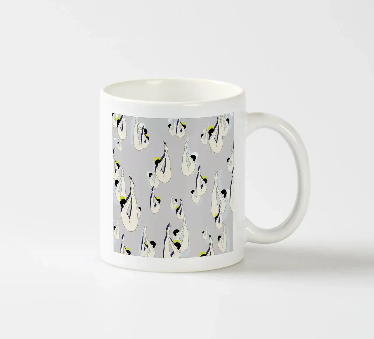 Drop ceramic mug by Ruei