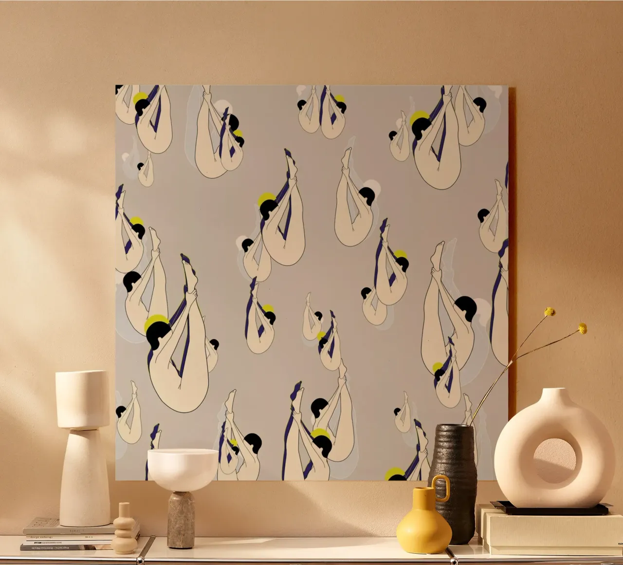 Drop acrylic glass by Ruei