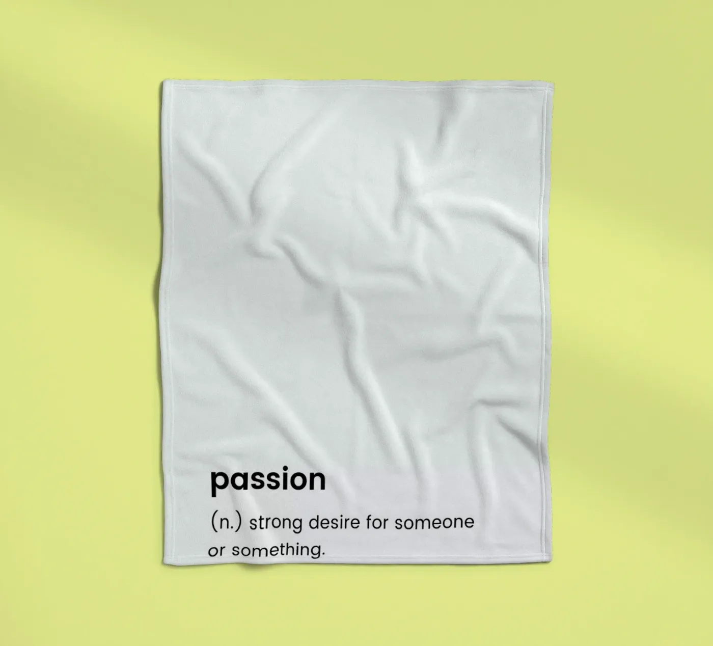 Passion Fleecedecke von Studio One