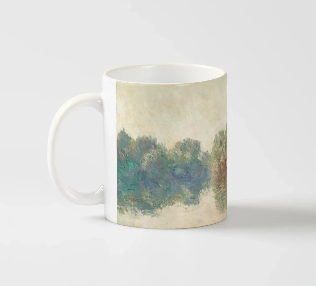 Monet - The Seine at Giverny tazza in ceramica da apoloprints