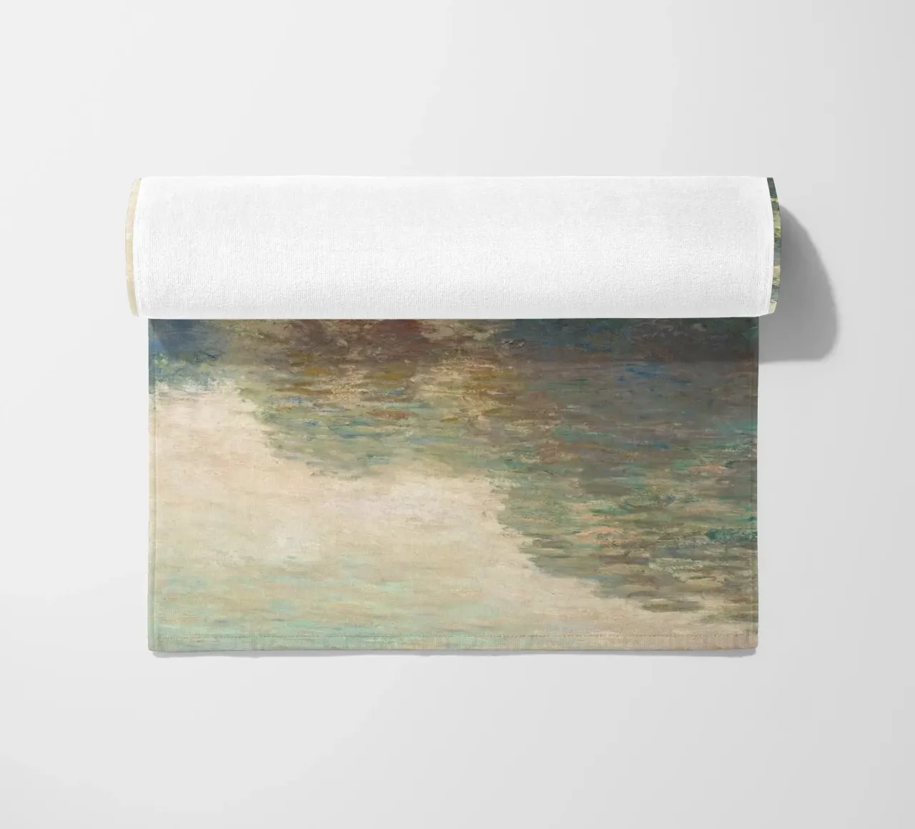 Monet - The Seine at Giverny telo mare da apoloprints