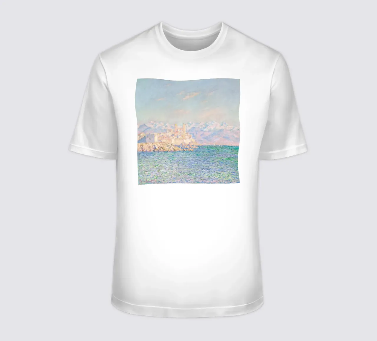 Monet - Antibes (afternoon effects) t-shirt da apoloprints