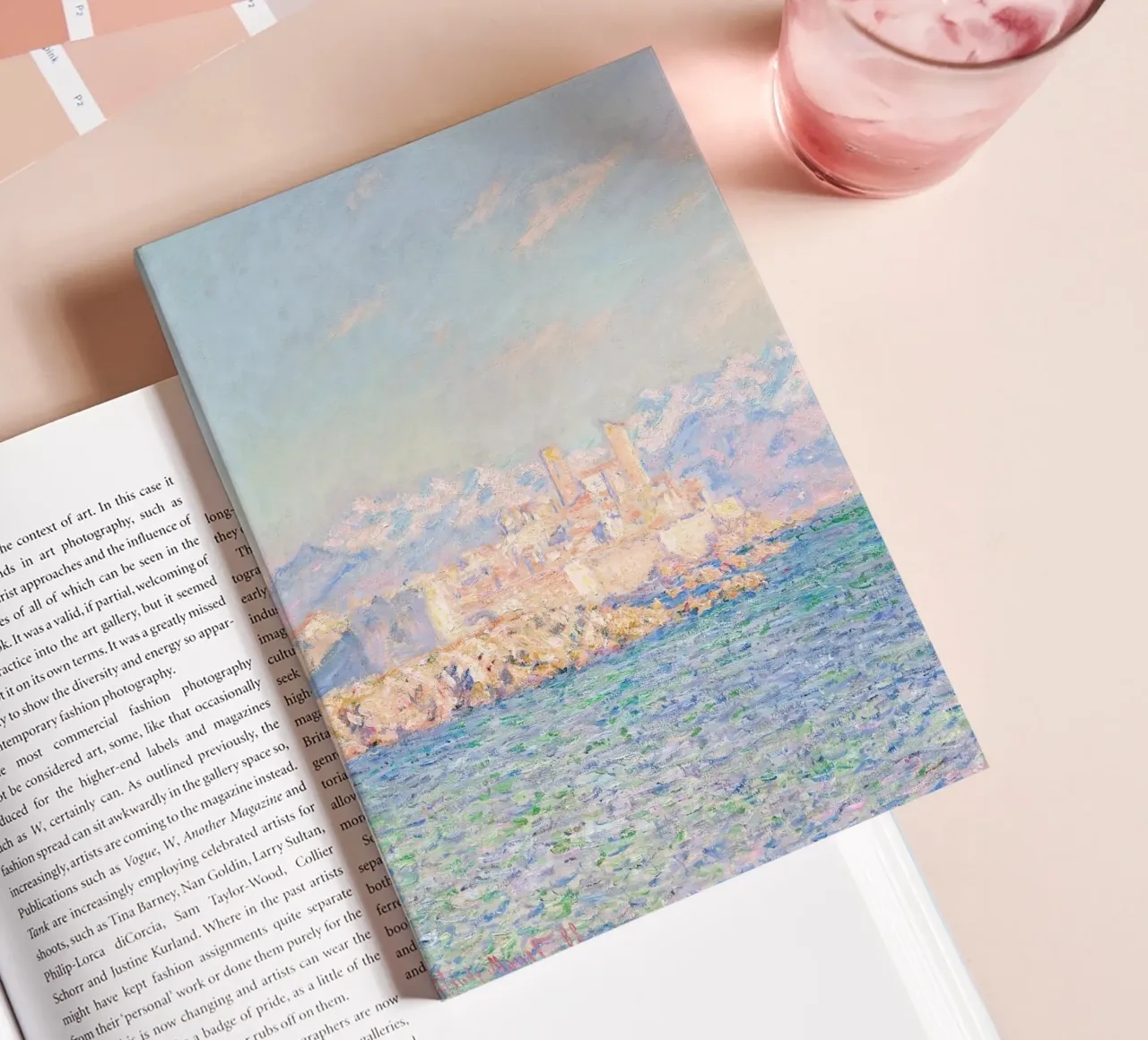 Monet - Antibes (afternoon effects) notebook by apoloprints