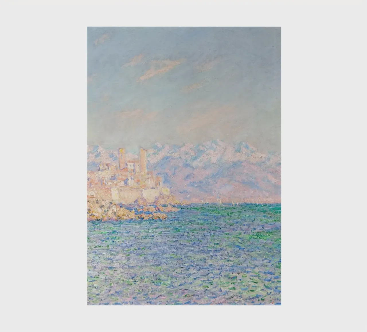 Monet - Antibes (afternoon effects) notebook by apoloprints