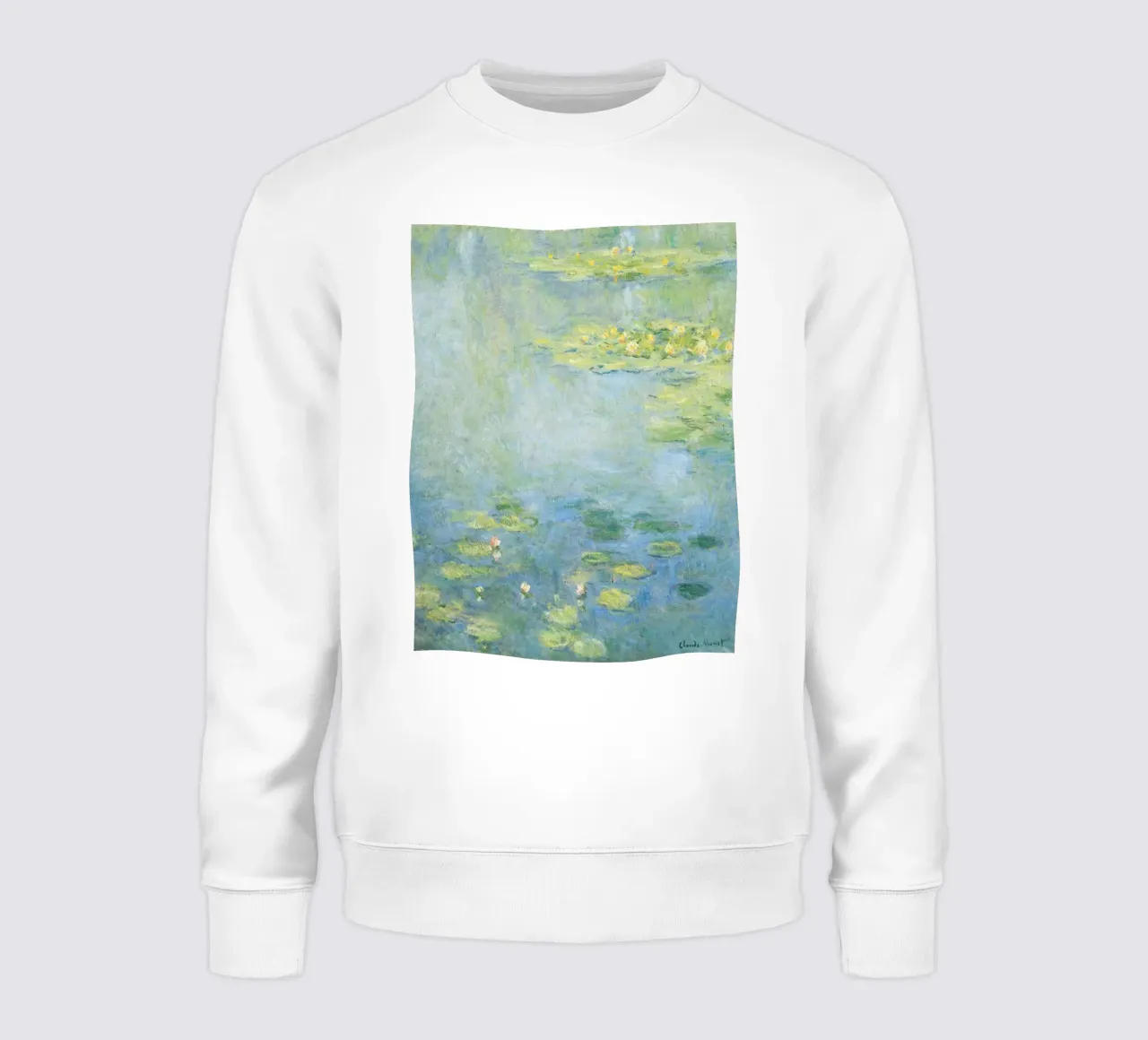 Monet - Water Lilies felpa da apoloprints