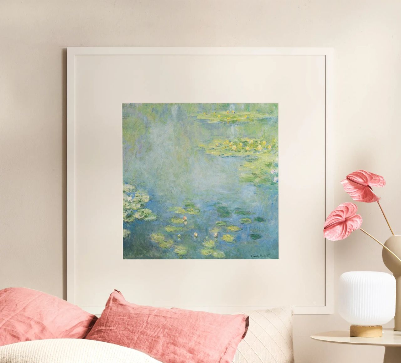 Monet - Water Lilies poster de apoloprints
