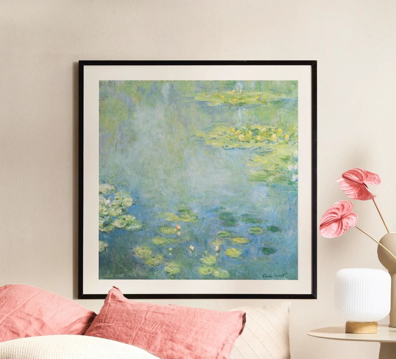Monet - Water Lilies poster de apoloprints