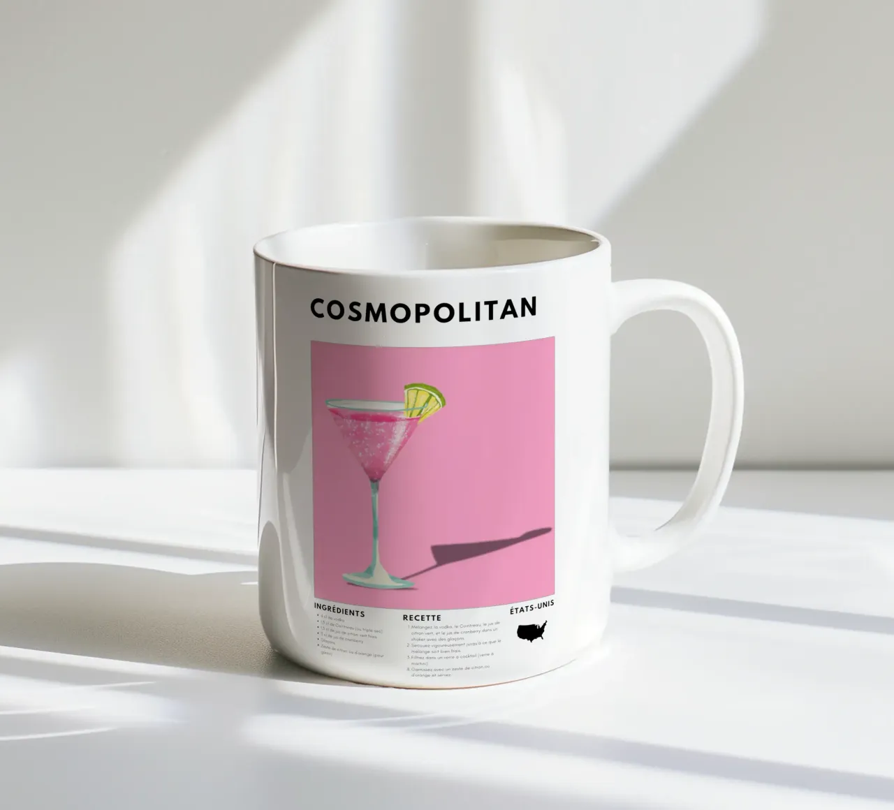 Cosmopolitan tazza in ceramica da fltmfrance