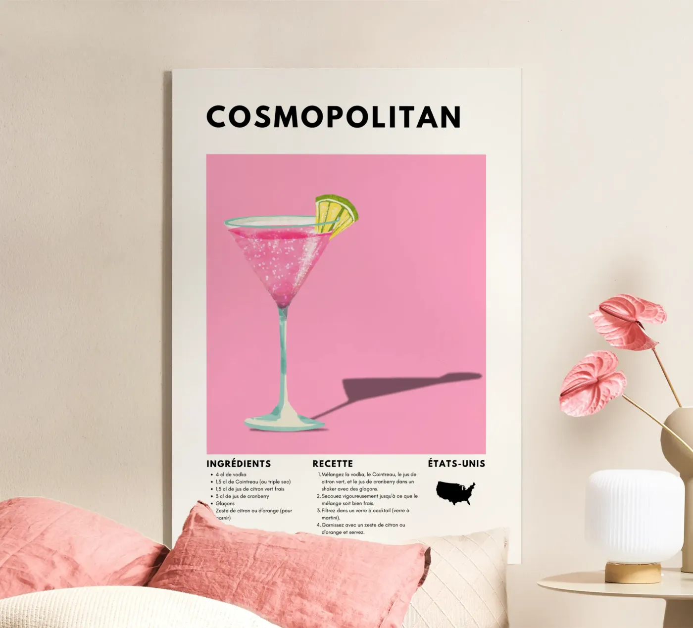 Cosmopolitan acryl van fltmfrance