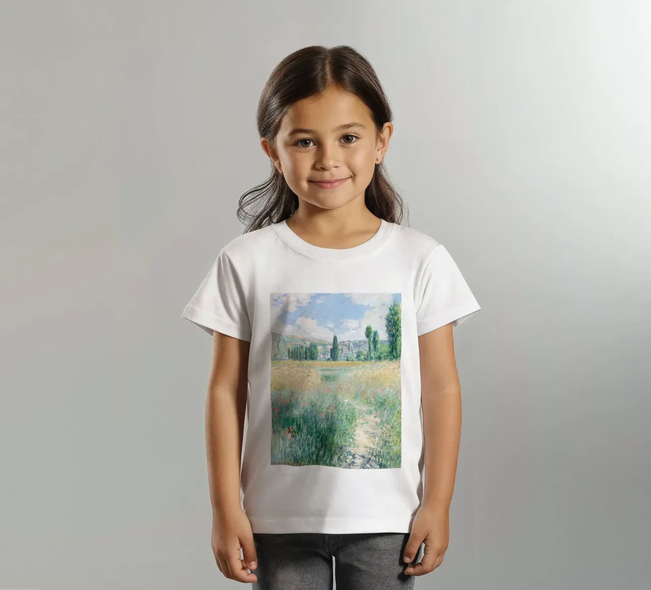 Monet - Path on the Island of Saint Martin t-shirt bambini da apoloprints