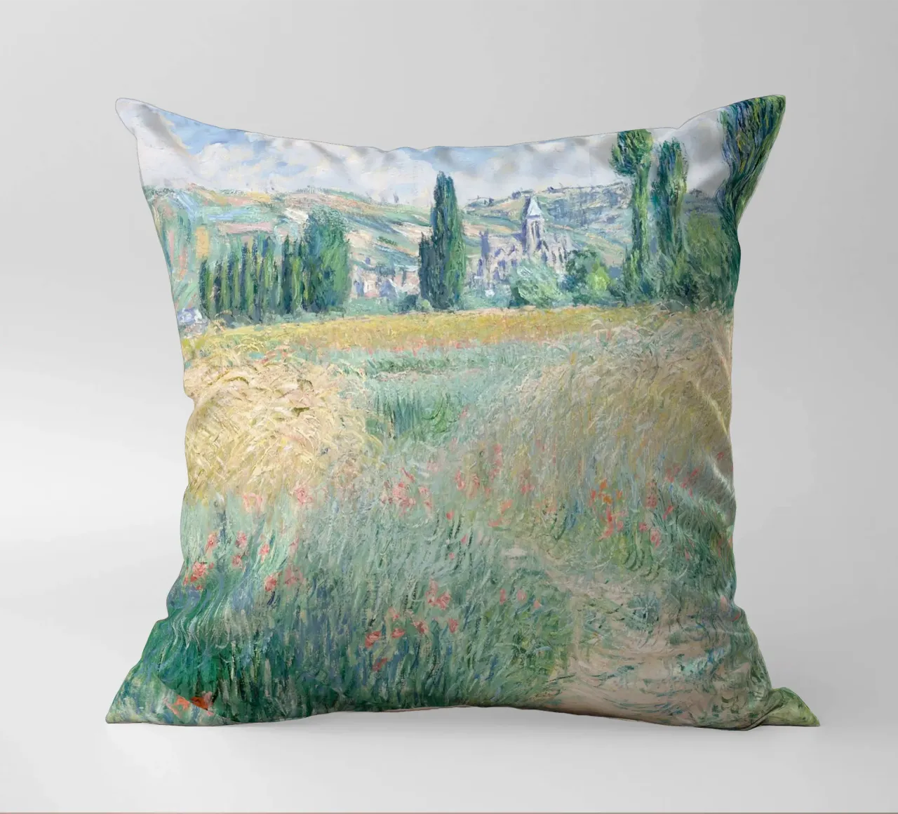 Monet - Path on the Island of Saint Martin cuscino da apoloprints