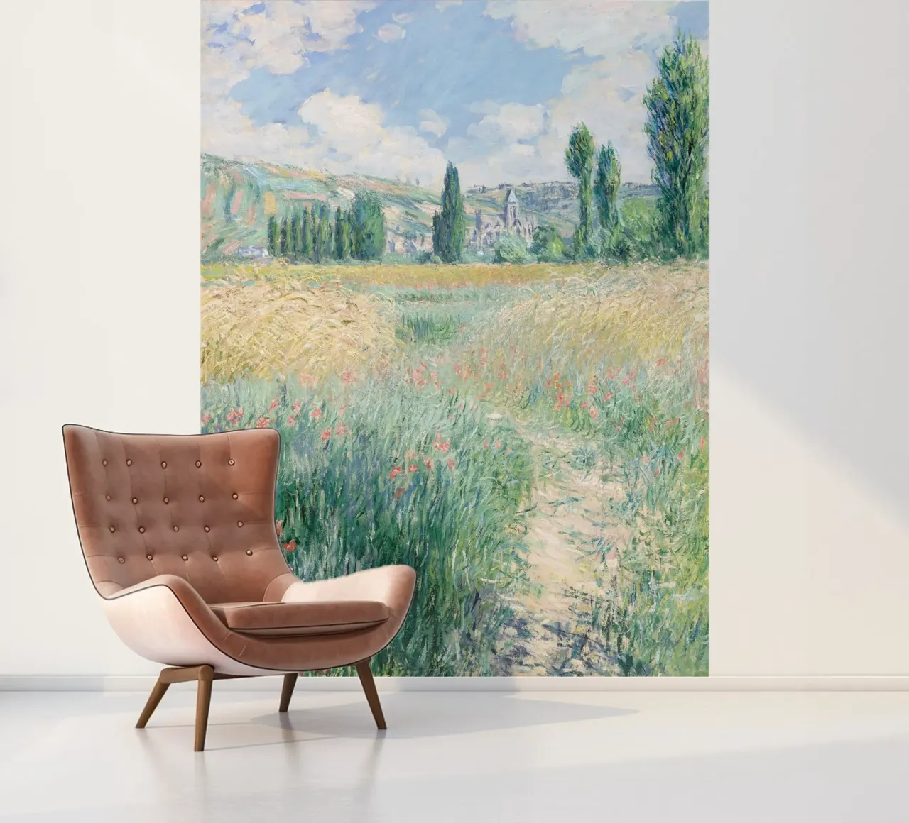 Monet - Path on the Island of Saint Martin papier peint photo de apoloprints