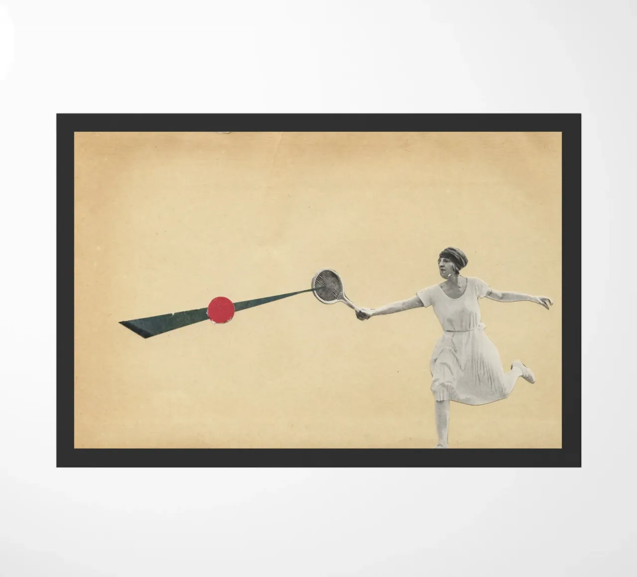 Un po' di tennis zerbino da Cassia Beck Collage