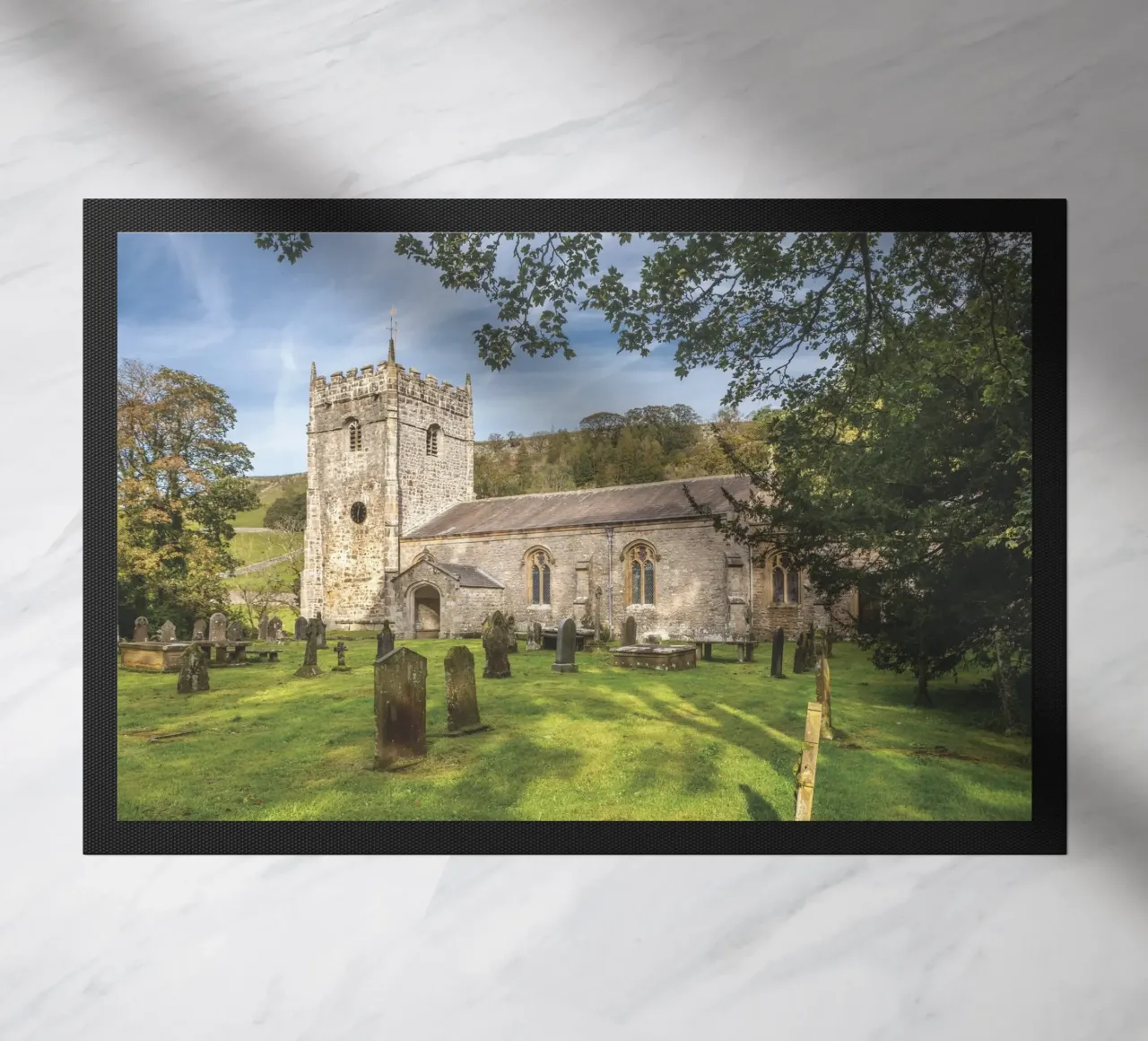 St Oswald's Church Arncliffe zerbino da Dave Hare Photography