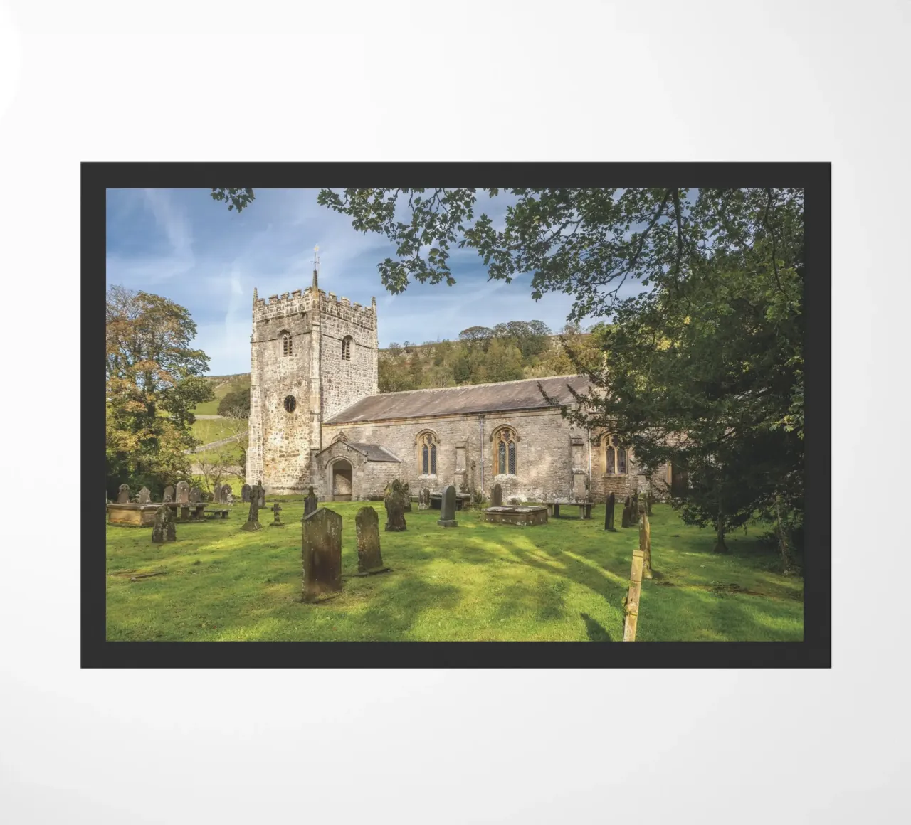St Oswald's Church Arncliffe zerbino da Dave Hare Photography