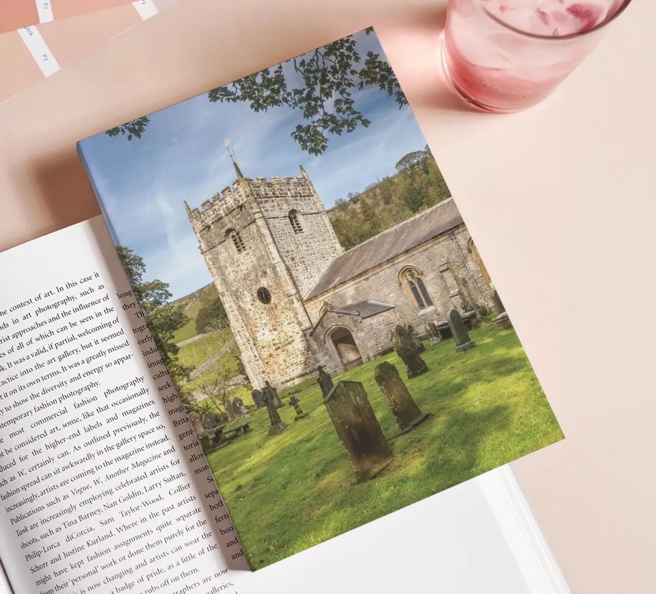 St Oswald's Church Arncliffe notitieboek van Dave Hare Photography