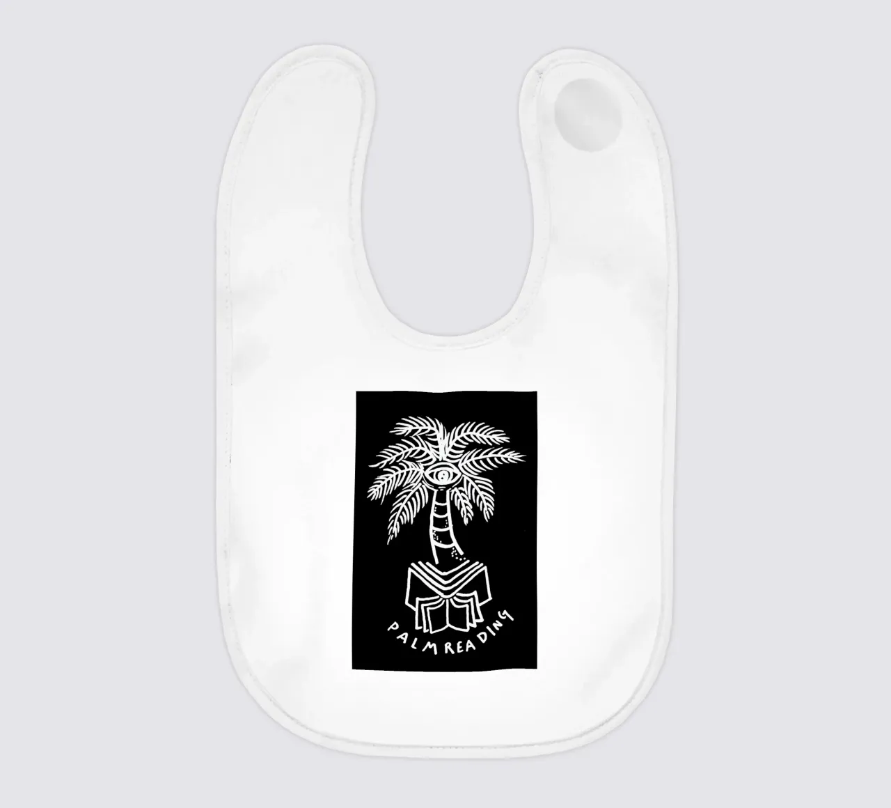 Palm Reading Black bavaglino da Daniela Roessler