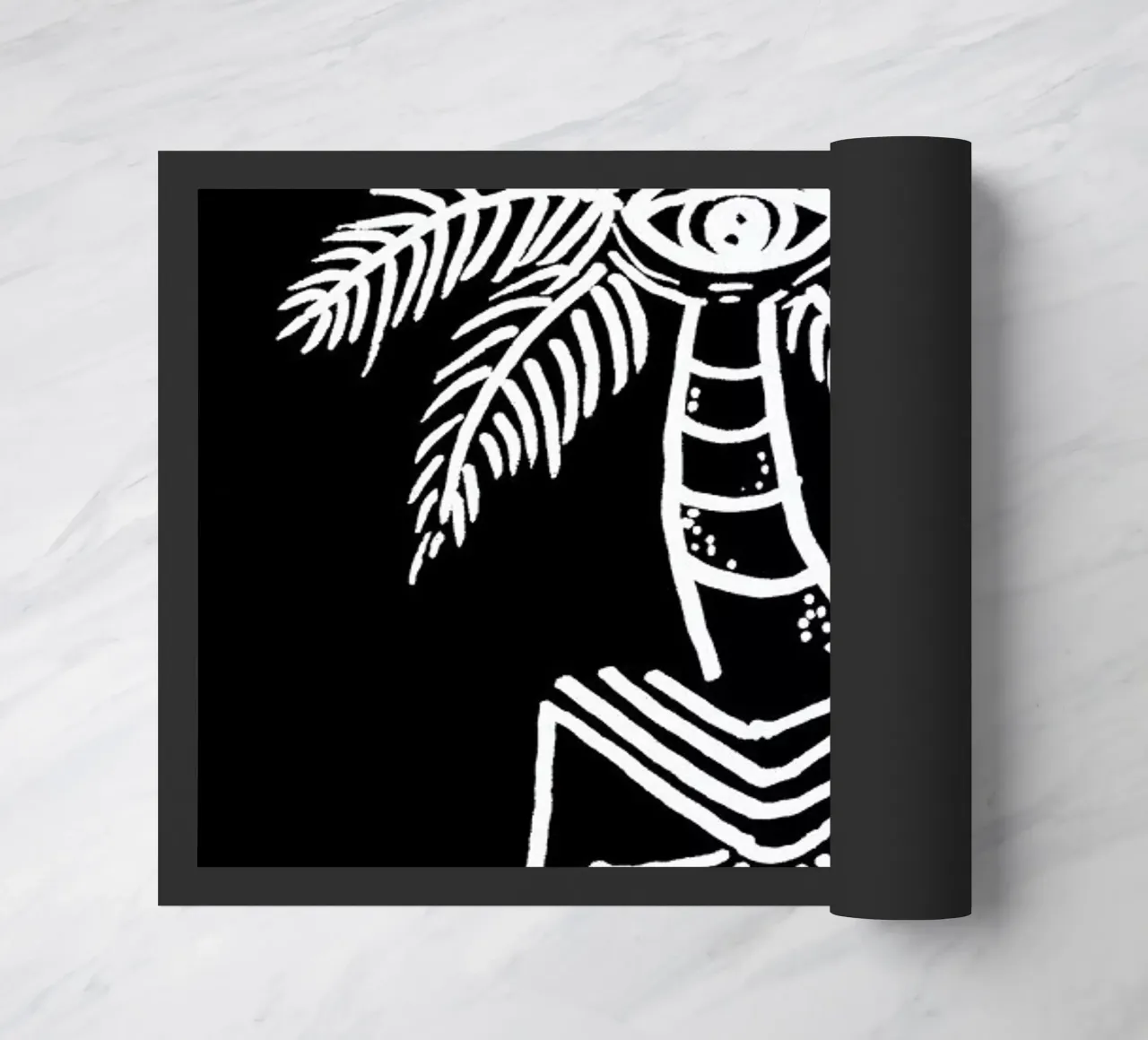 Palm Reading Black zerbino da Daniela Roessler