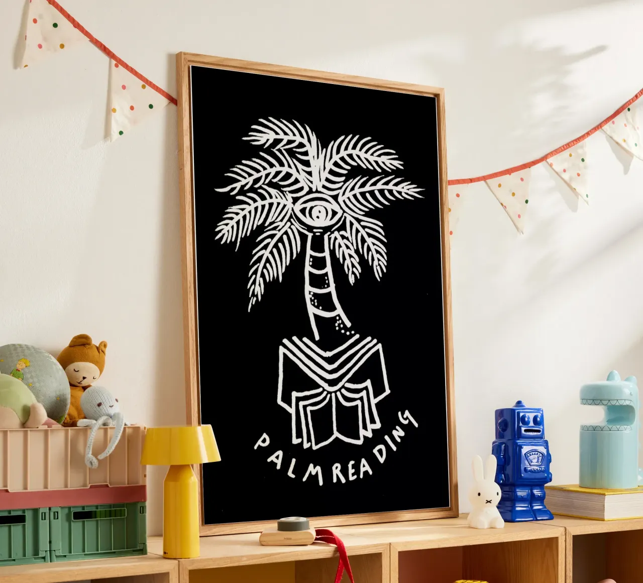 Palm Reading Black plexiglass da Daniela Roessler