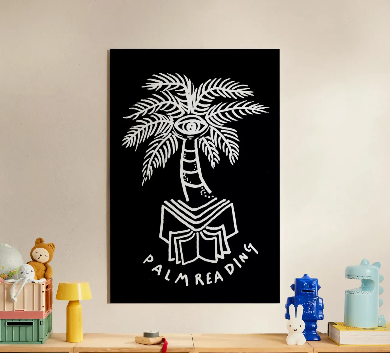 Palm Reading Black plexiglass da Daniela Roessler