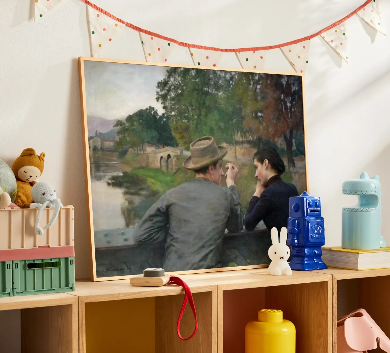 Emile Friant - Gli amanti (1888) poster da William Store