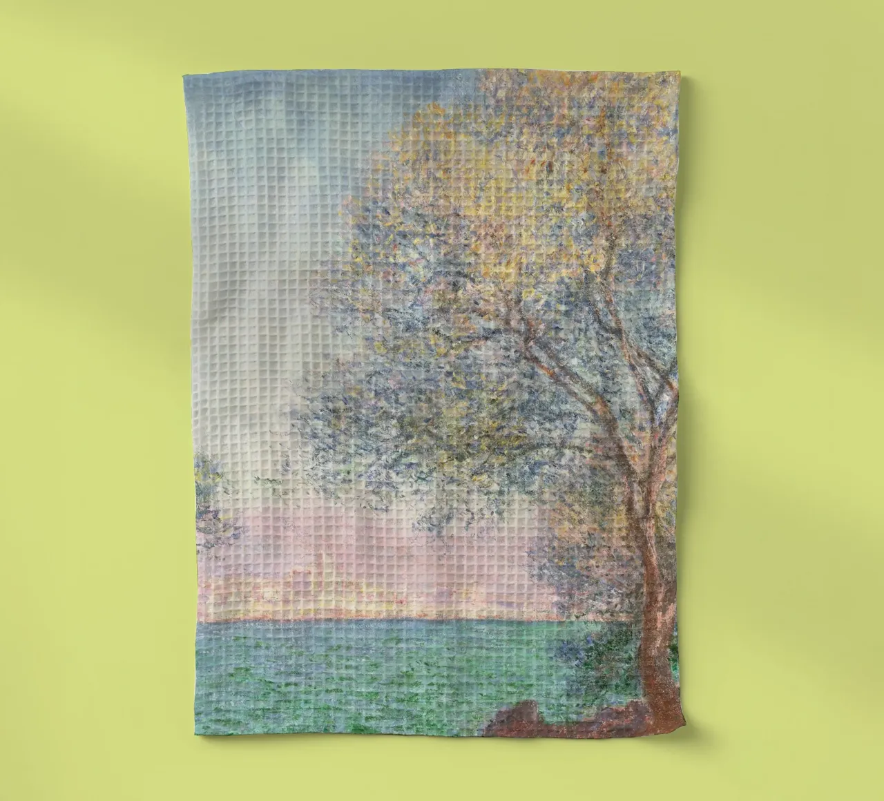 Monet - Morning at Antibes canovaccio da cucina da apoloprints