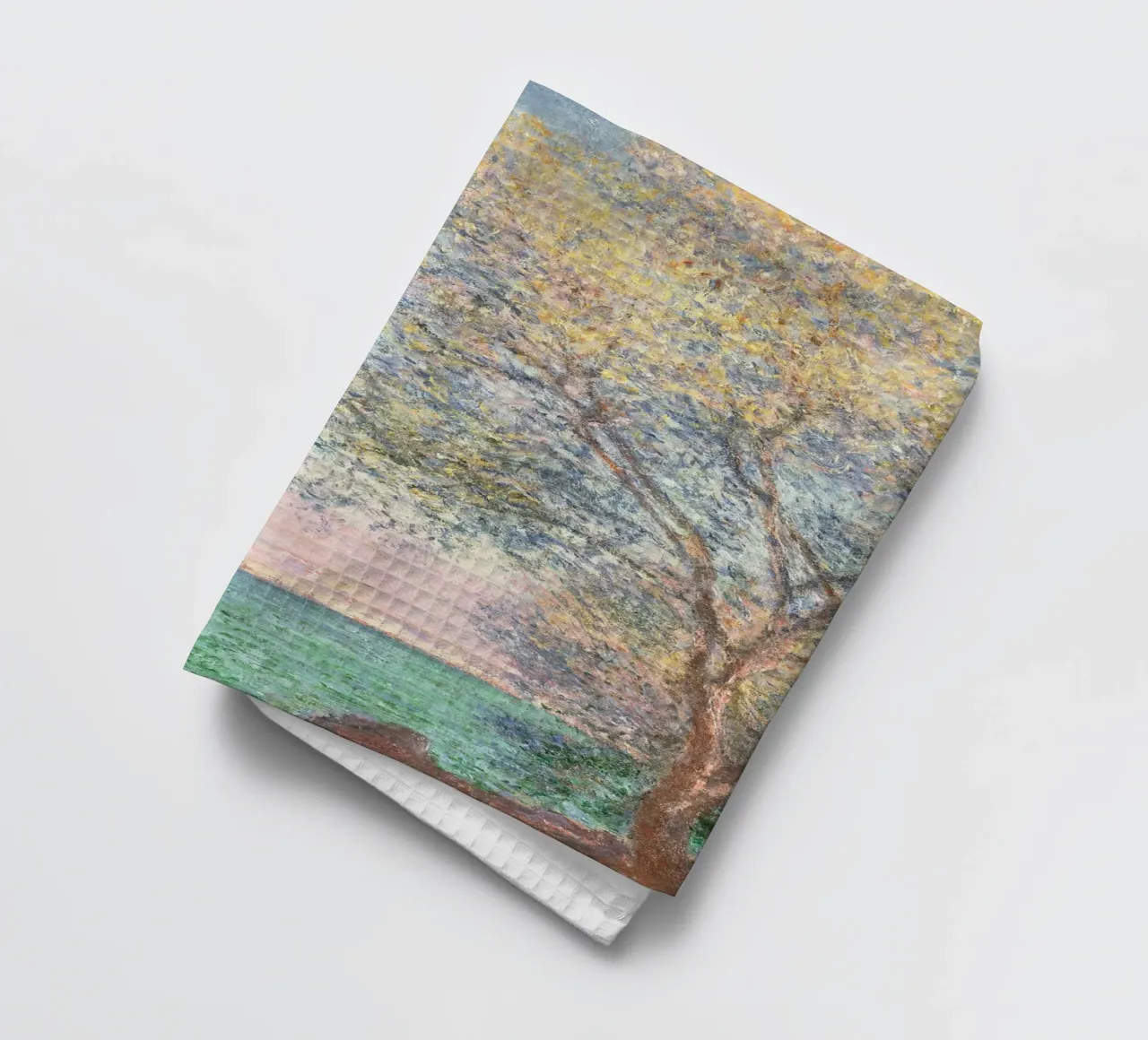 Monet - Morning at Antibes canovaccio da cucina da apoloprints
