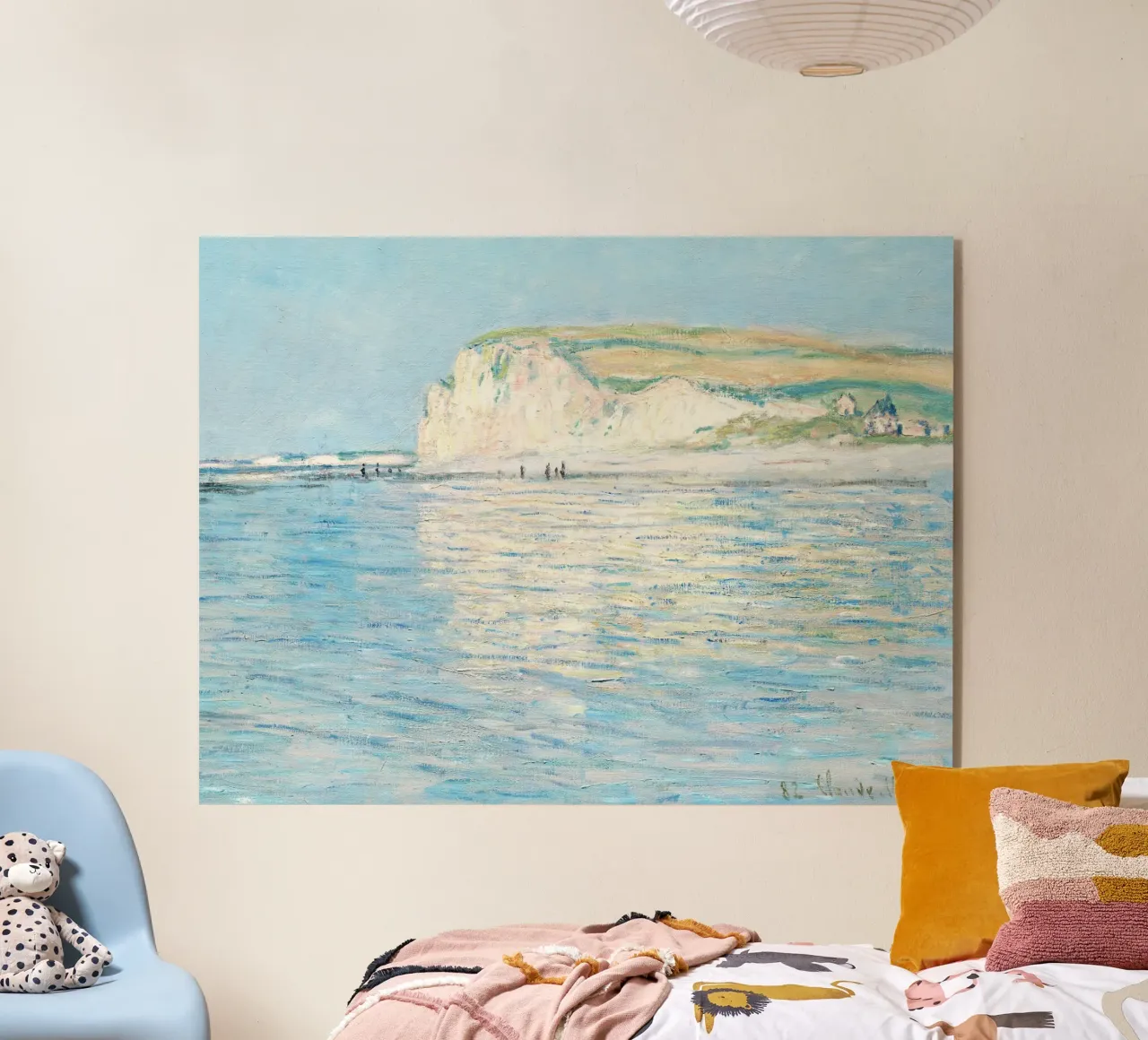 Monet - Low Tide at Pourville plexiglass da apoloprints