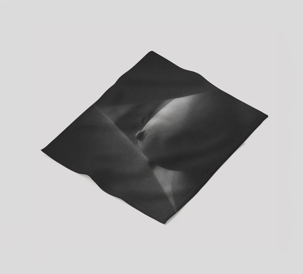 Kristin Torso fleece blanket by Dave Hare Photography
