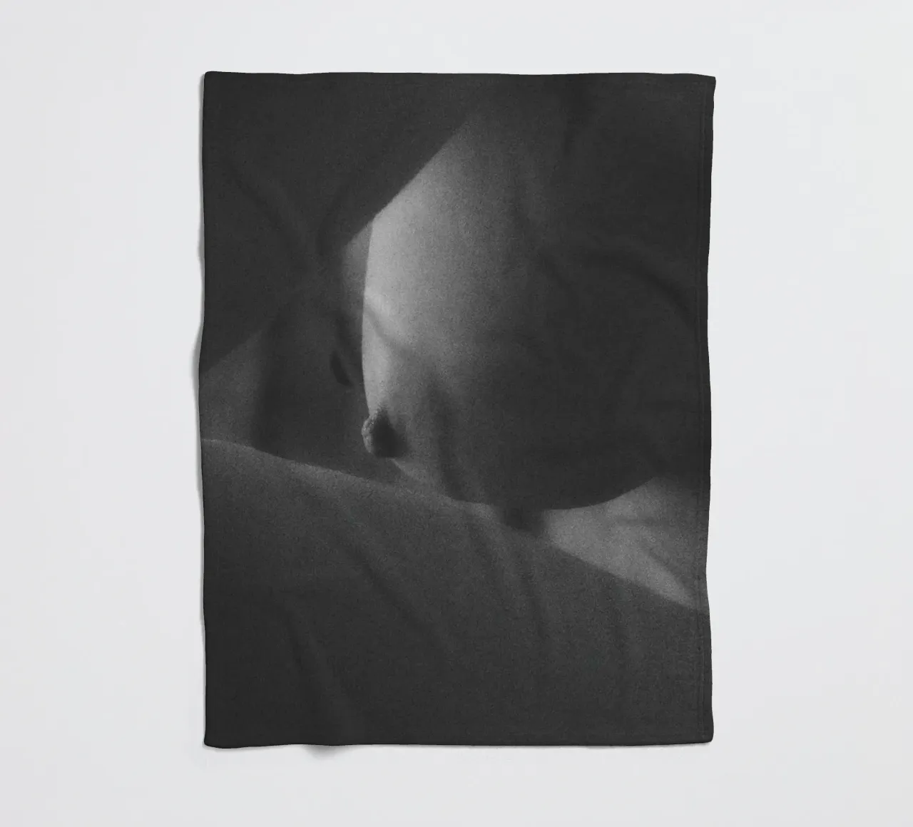 Kristin Torso fleece blanket by Dave Hare Photography