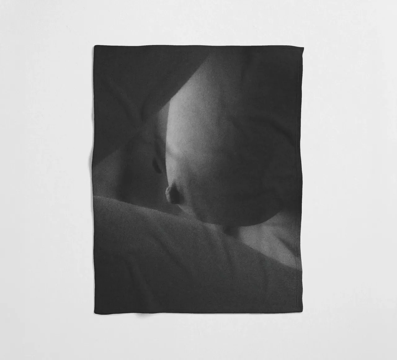 Kristin Torso fleece blanket by Dave Hare Photography