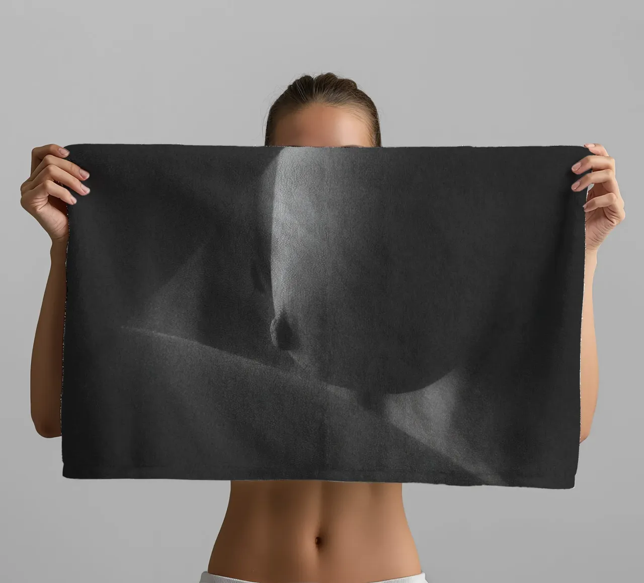 Kristin Torso towel by Dave Hare Photography