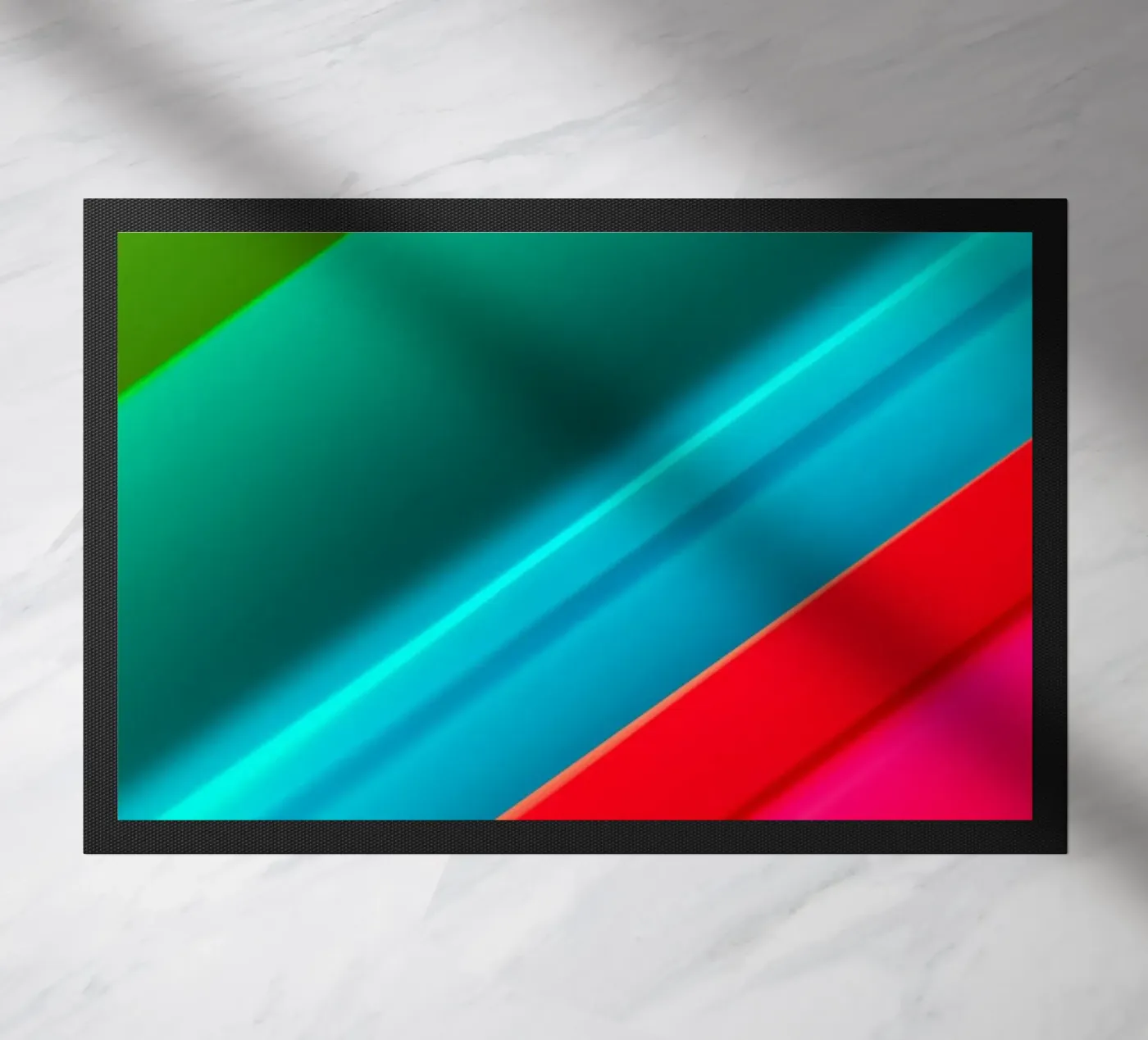 Abstrakt Lights deurmat van UrbanART