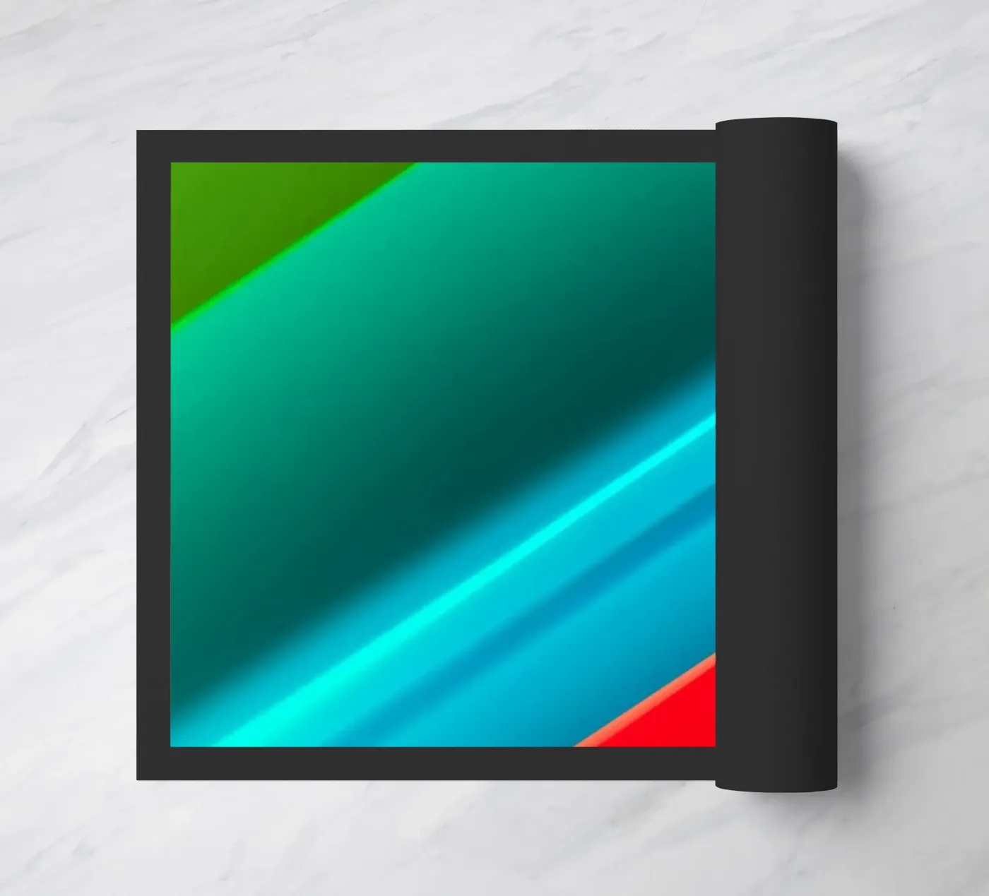 Abstrakt Lights deurmat van UrbanART