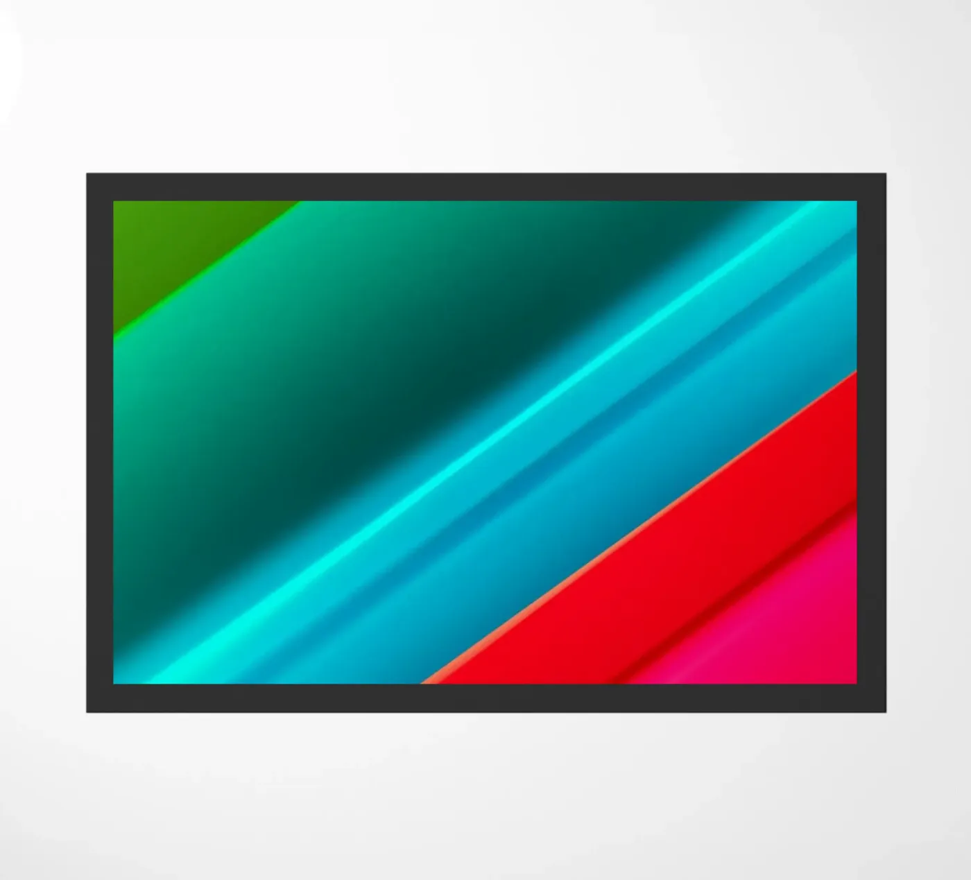 Abstrakt Lights deurmat van UrbanART