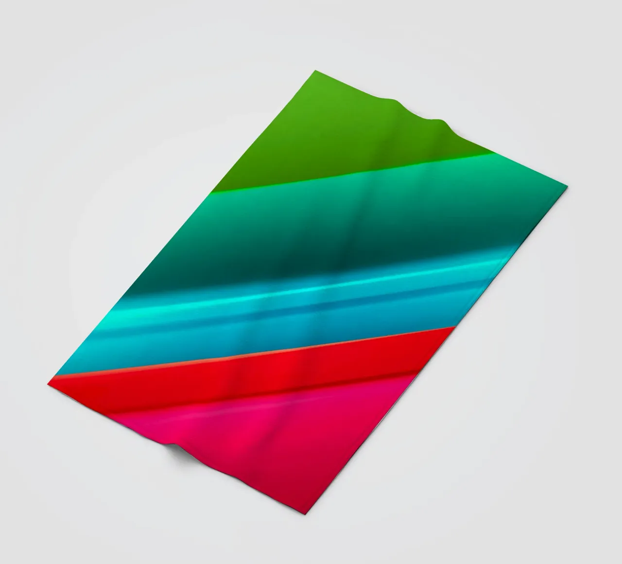 Abstrakt Lights coperta in pile da Flo Klein