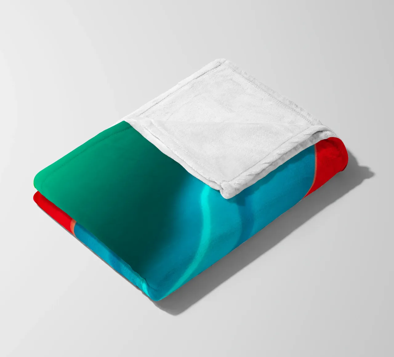 Abstrakt Lights coperta in pile da Flo Klein