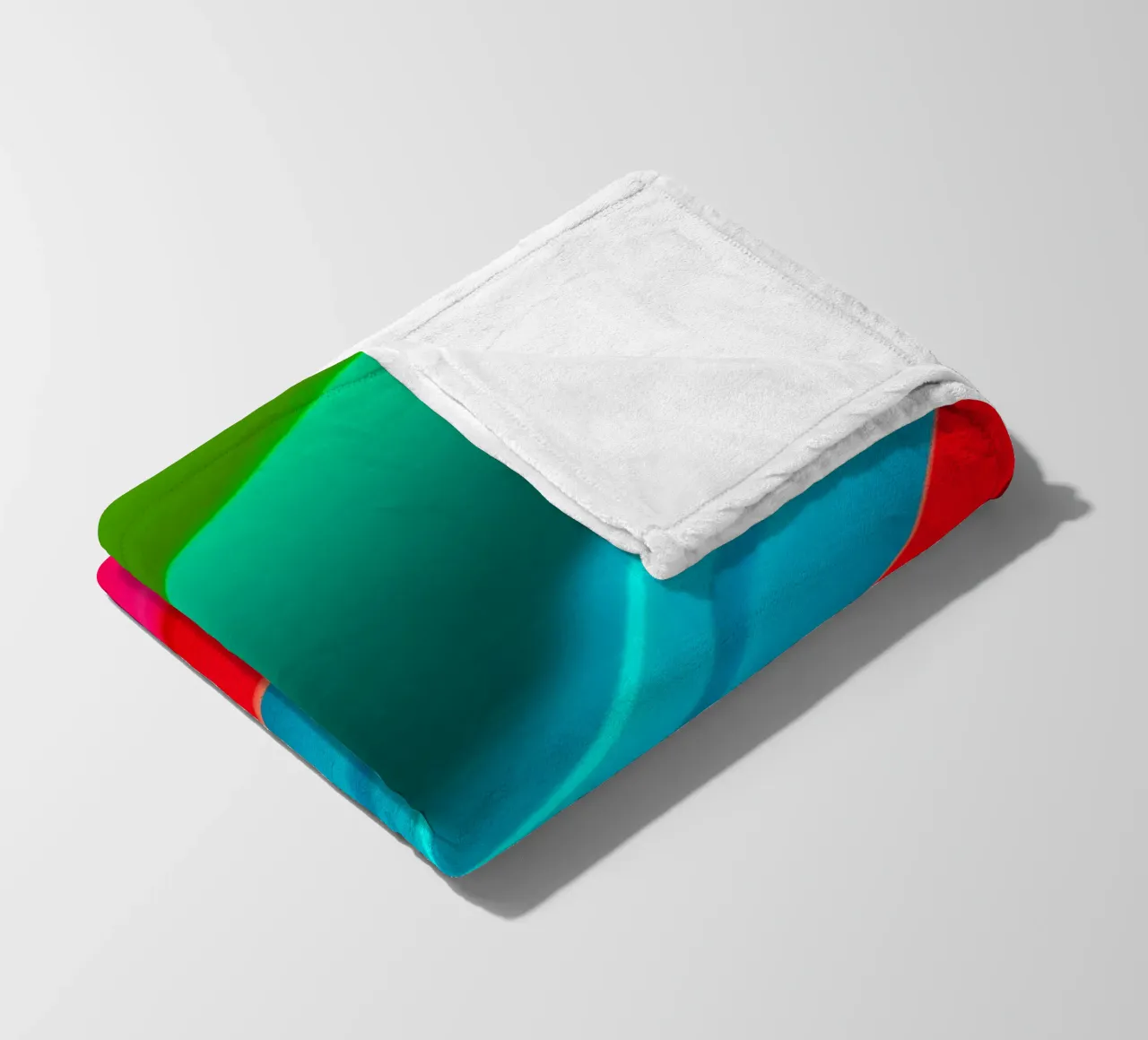 Abstrakt Lights coperta in pile da Flo Klein