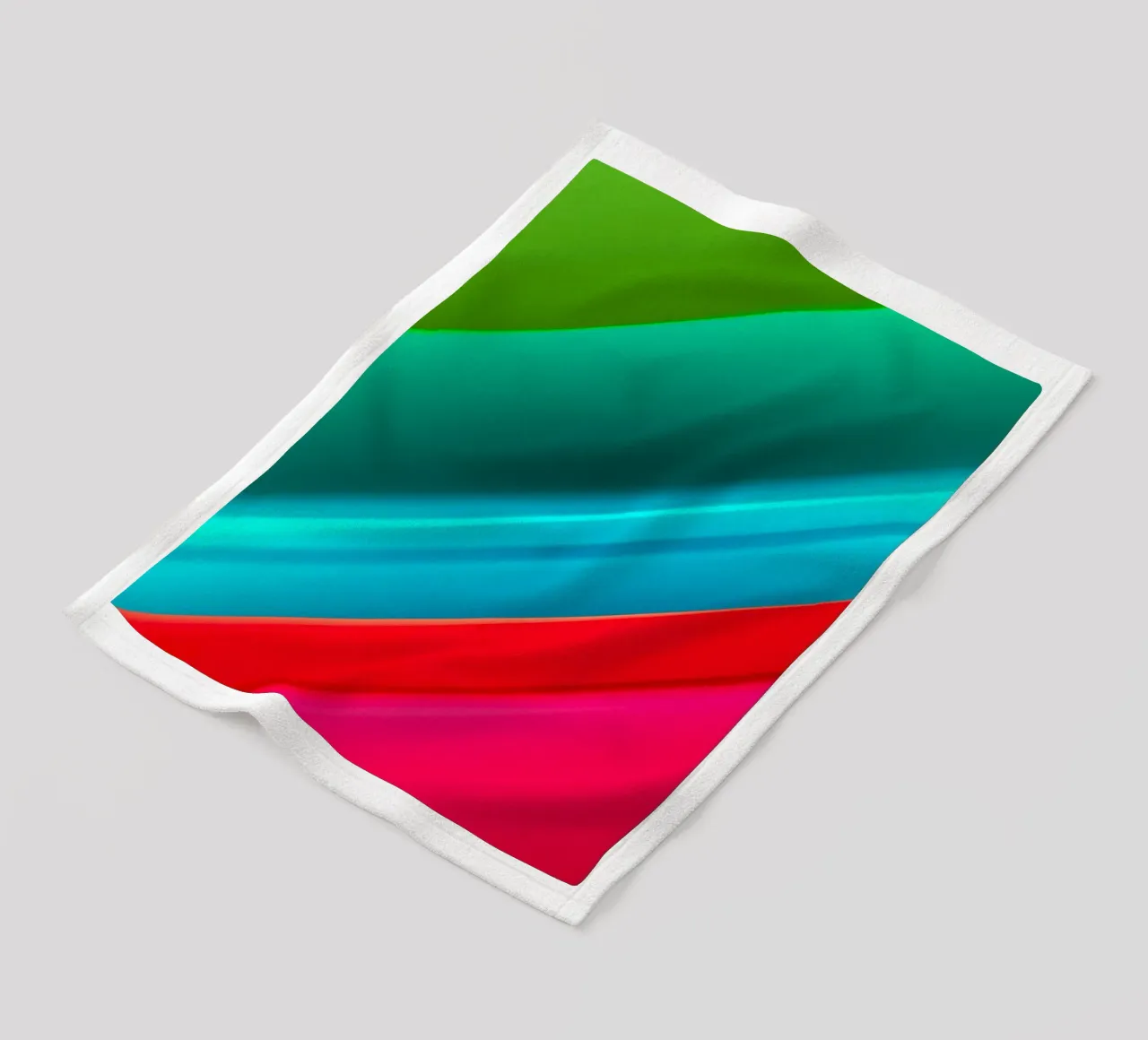 Abstrakt Lights coperta in pile da Flo Klein