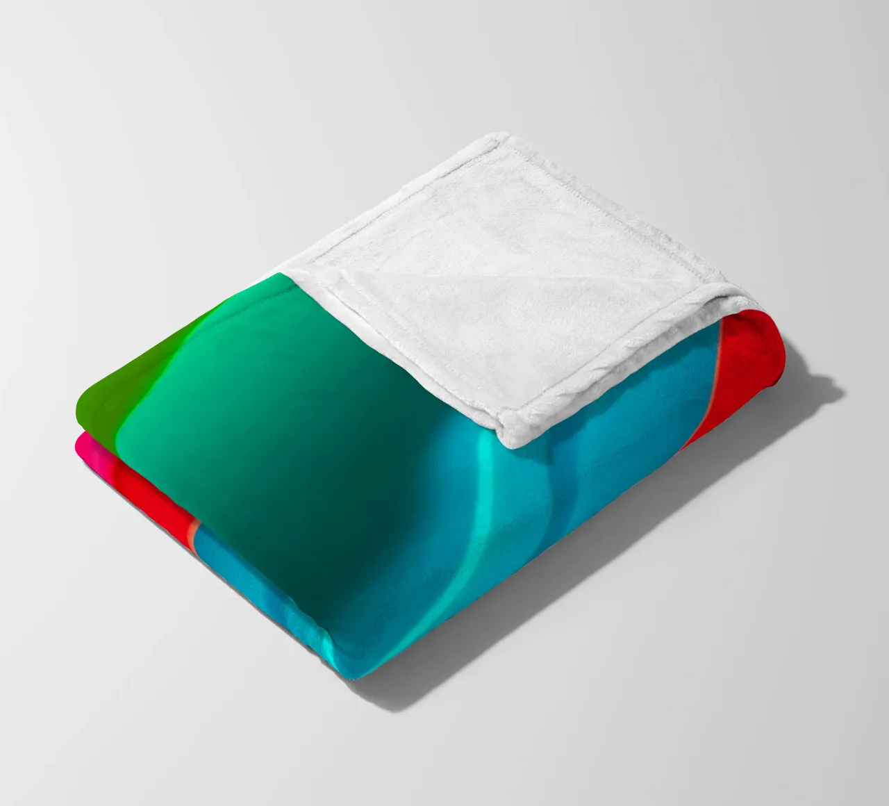Abstrakt Lights coperta in pile da Flo Klein